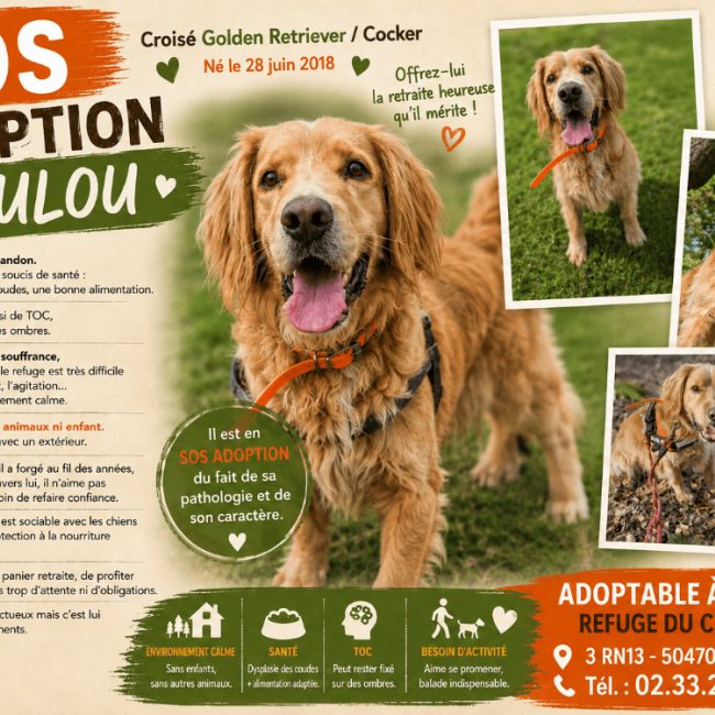 Loulou - Chien à adopter