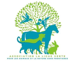 Logo Association la ligue verte pour les animaux et la nature sans frontières