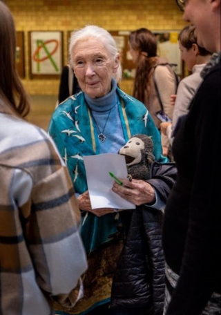 Illustration de l'article : Jane Goodall, célèbre éthologue, explique l'impact qu'a eu son chien d'enfance sur sa perception des animaux