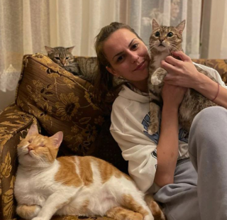 Illustration de l'article : La propriétaire de ce chat aveugle découvre sa capacité d’adaptation hors du commun après leur déménagement