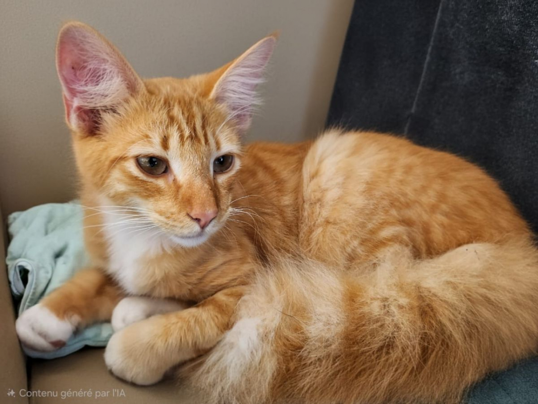 Photo #5 de HORUS, chat junior mâle type européen