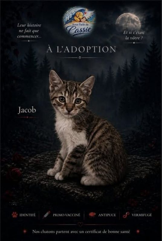 Jacob - Chat Européen à adopter - photo 3