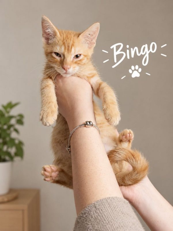 bingo - Chat à adopter